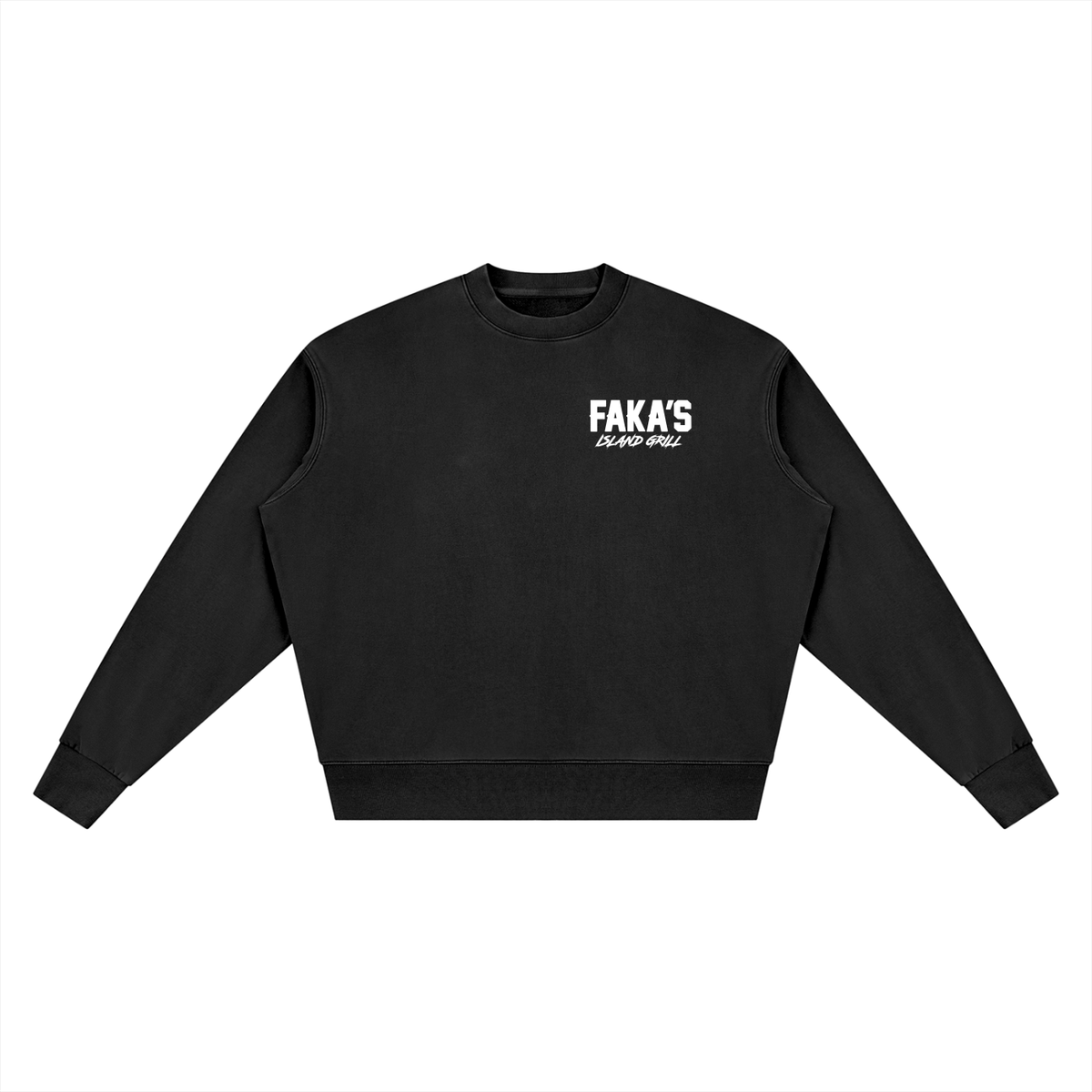 BAD MADA FAKA - Vintage Wash Crewneck