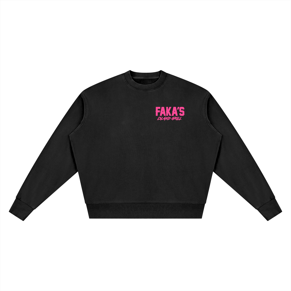 PINK FAKAS CREWNECK