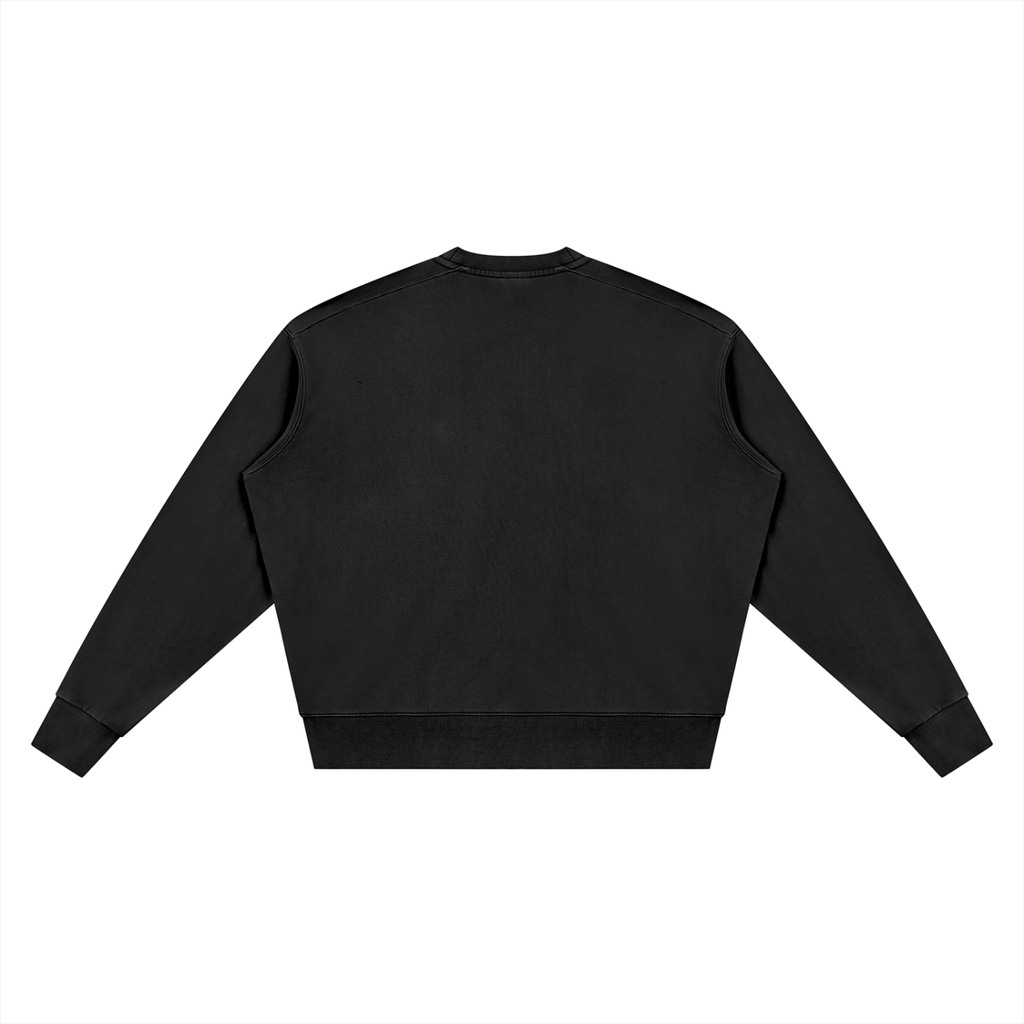 BOX LOGO - Vintage Wash Crewneck