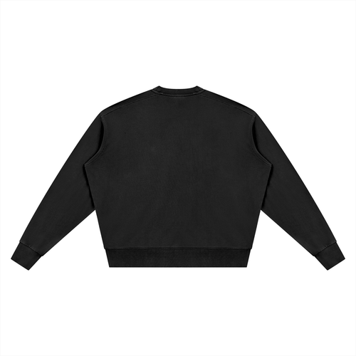 BOX LOGO - Vintage Wash Crewneck