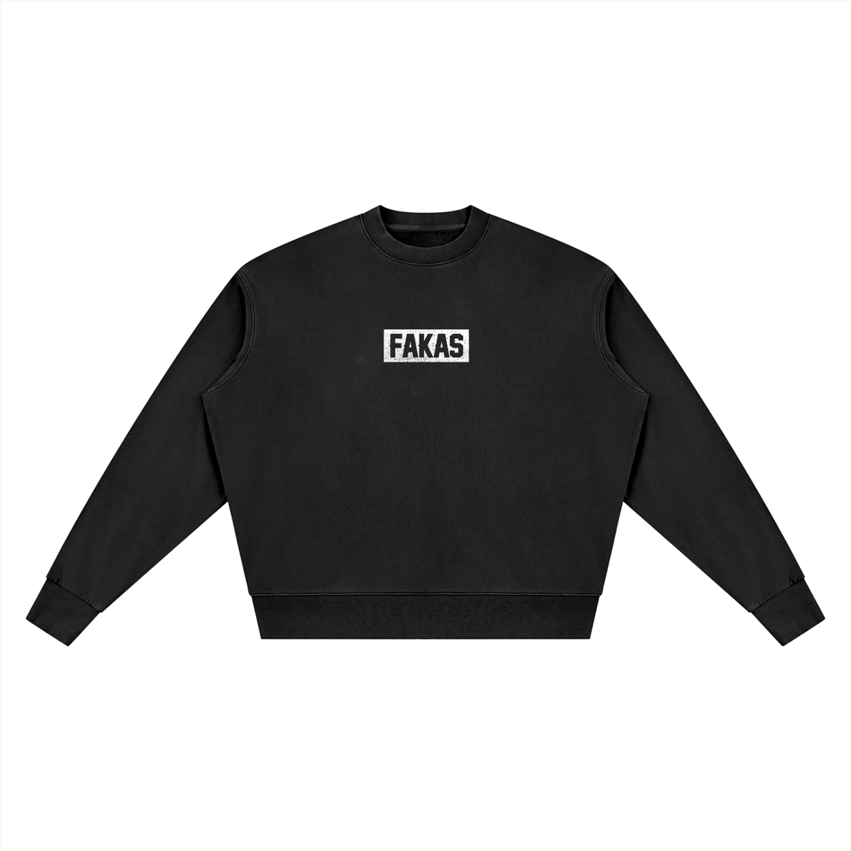 BOX LOGO - Vintage Wash Crewneck